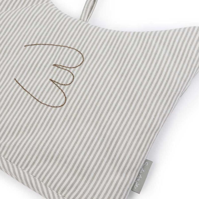 Sophie Allport Tea Cosy - Stamford Stripe Grey - Chicken Shaped image number 2